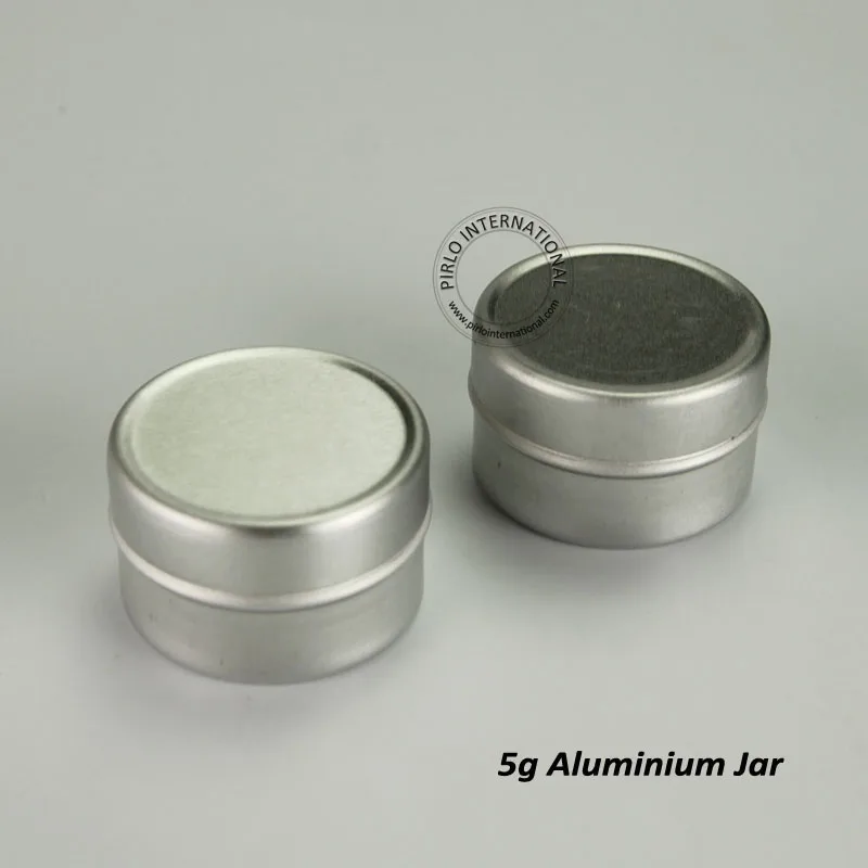 

Free Shipping! New Arrival Multi-purpose 5g Mini Aluminium Jars,Empty Metal Box,Lip Balm Containers,Practical Make Up Tools