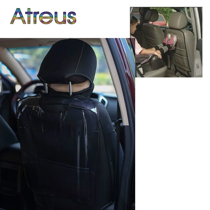 

Car Seat Back Child Protector Cover Anti Kick Pad for Hyundai Creta I30 IX35 Volkswagen Polo VW Golf 4 7 5 Tiguan Kia Rio