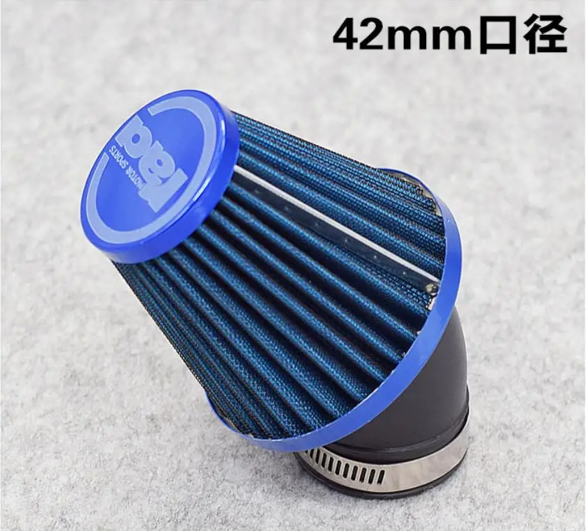 Air Filter Motorcycle Air Filter Air Filter Cleaner Motocross Air Filter 42mm Air Filter For Yamaha 100 Moped Scooter Atv Dirt Bike Motorcycle