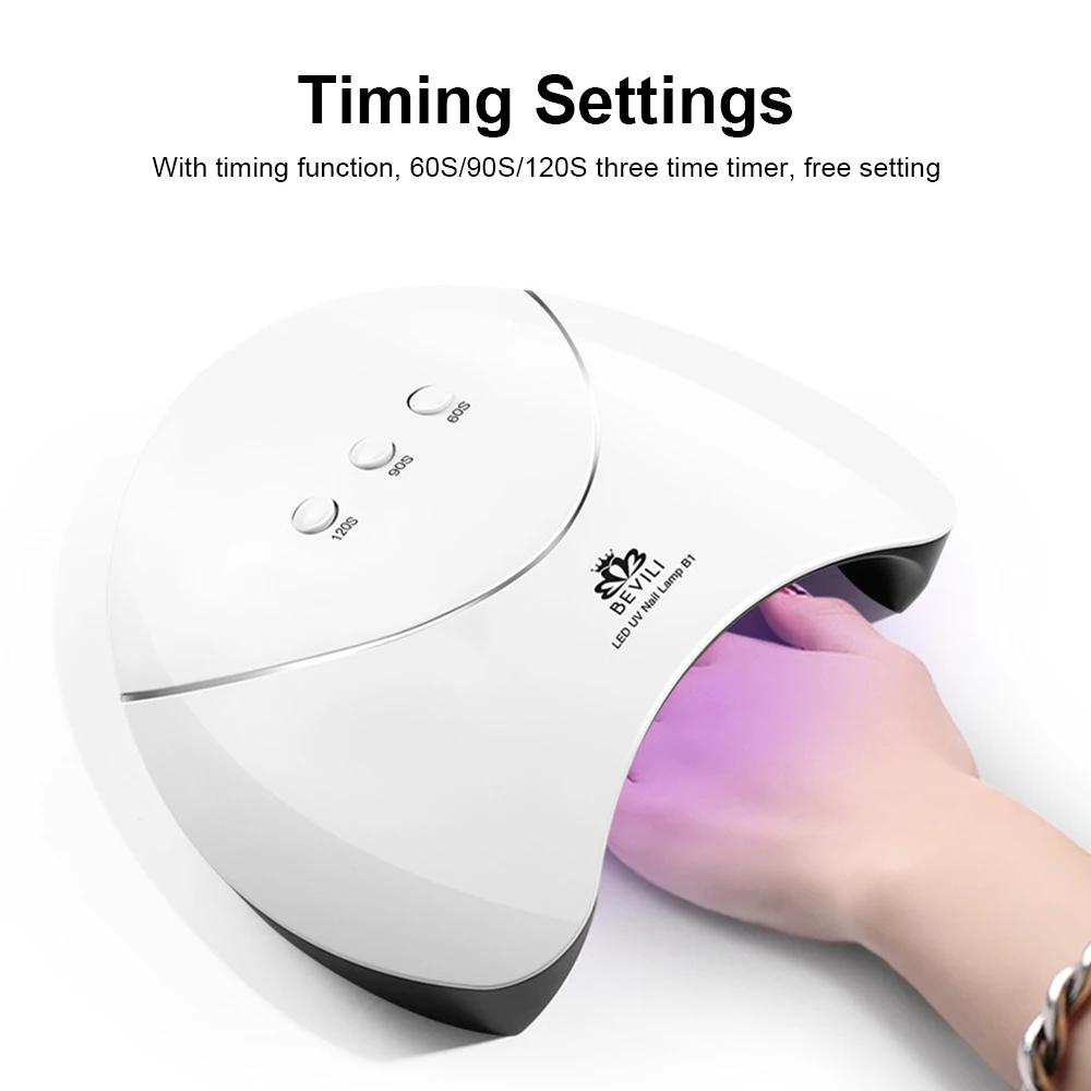 

36W UV Lamp LED Nail Lamp Nail Dryer Gel Polish Curing Light with Bottom 30s/60s Timer LCD display Nail Art Tools U