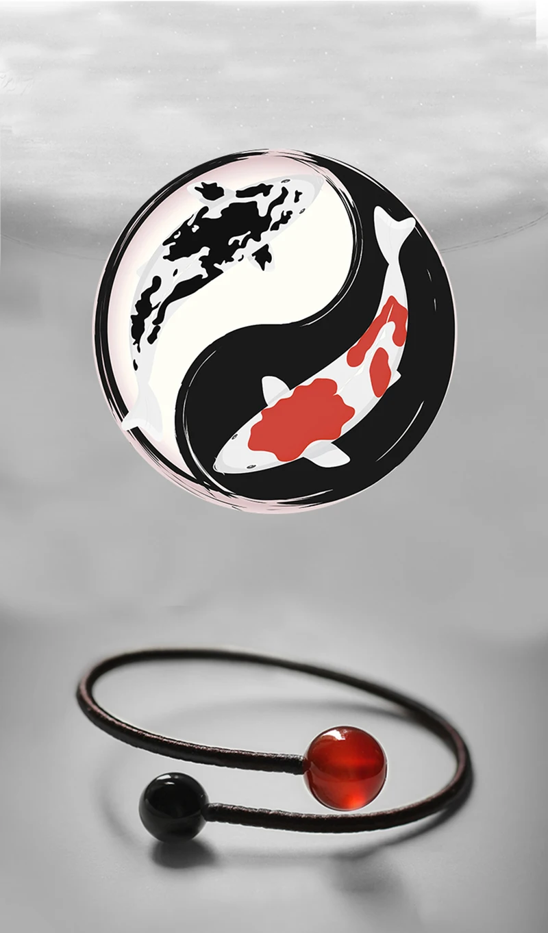 Tai-Chi-Tibetan-Buddhism-Handmade-Rope-Braided-Simple-Special-Obsidian-Bracelet-Bangle-Meditation-Bracelet-for-Men-and-Women (4)