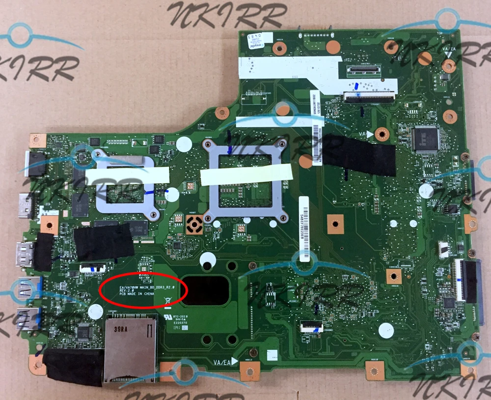 EA/VA70HW MAIN_BD_DDR3_R2.0 REV: 2,0 NBMMB11001 NBM7411001 GT750M DDR3 материнская плата для acer Aspire E1-772 V3-772 V3-772G