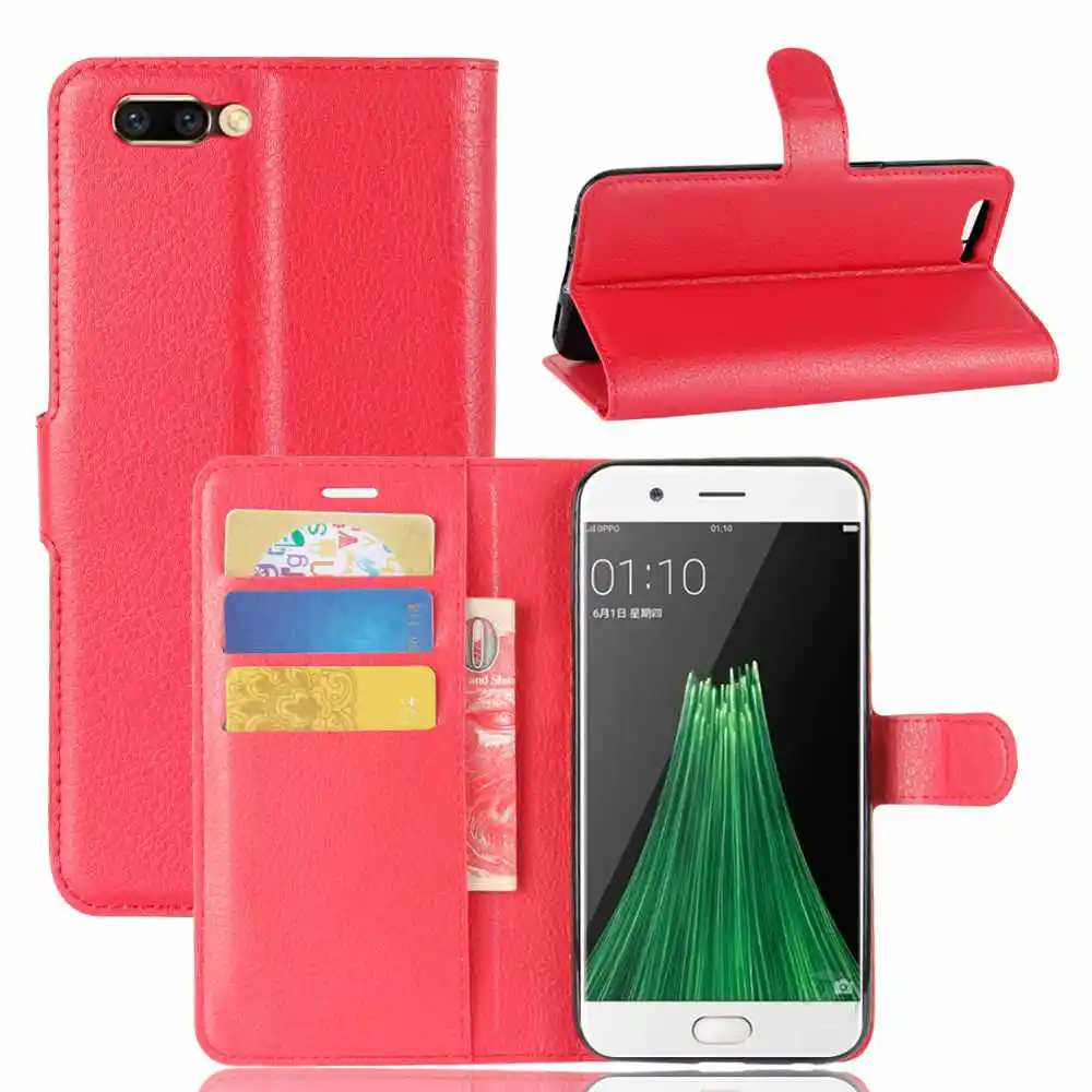 Чехол книжка из искусственной кожи для OPPO R11 Plus + бумажник телефона с подставкой s