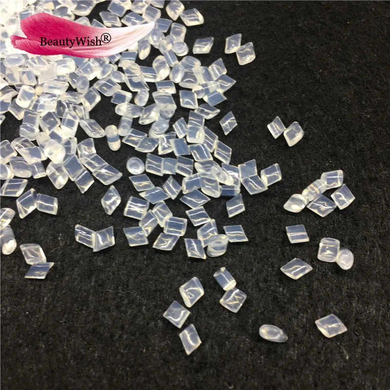 Real Italian Keratin Glue 100g Strong Hold Non Slip Bonds Hair Extensions Black Brown White Keratin glue Pellet