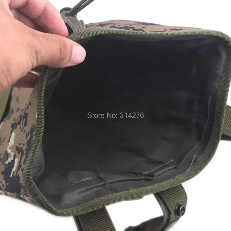 Тактический Пейнтбольный журнал складной Molle Mag Recovery Dump Pouch патронная сумка для боеприпасов сумки страйкбольные аксессуары сумка для инструментов