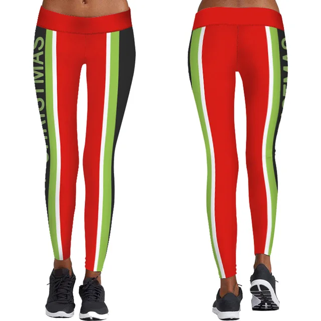 holiday running tights