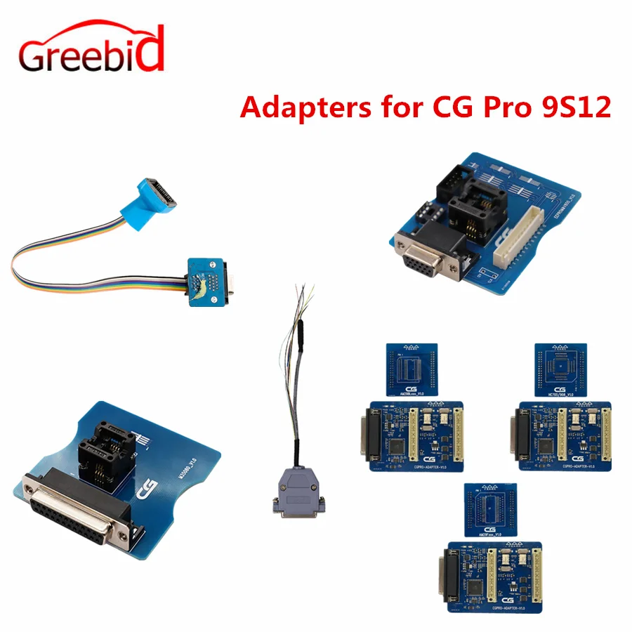 Адаптеры для CG Pro 9S12 711 DB25 HC705/908 AM29FXXX AM29Blxxx 3 в 1 EEPROM V850 M35080/35160 12 контактный адаптер