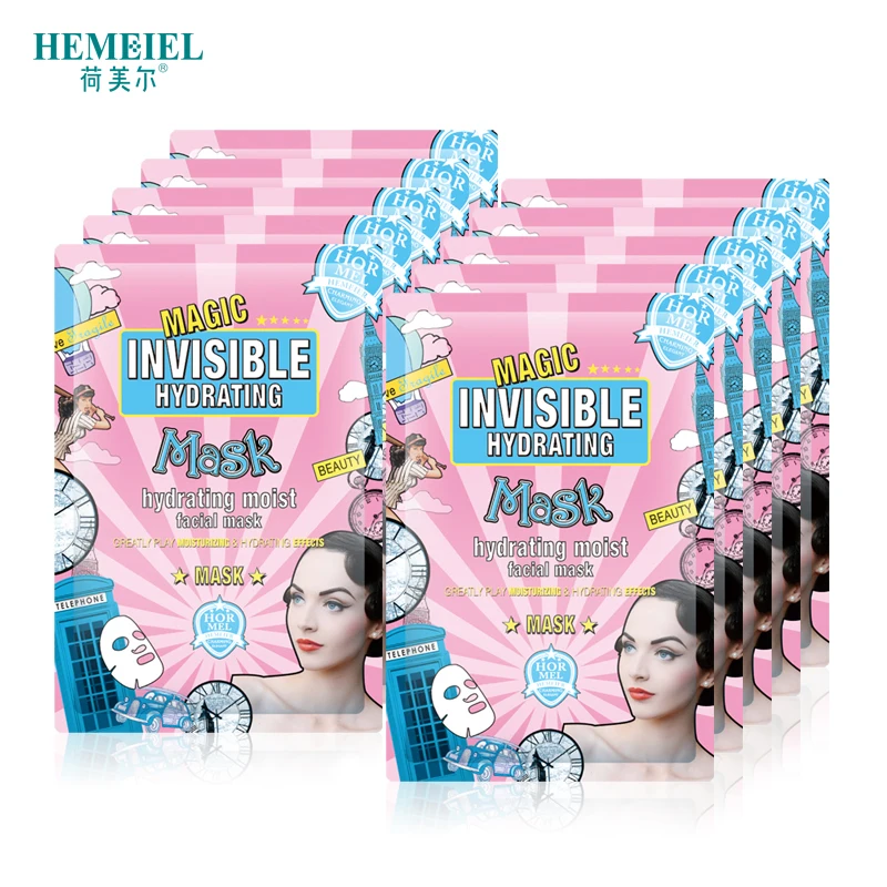 

HEMEIEL Hyaluronic Acid Korean Face Mask Depth Replenishment Hydrating Moisturizing Whitening Skin Care Remove Wrinkle Blackhead
