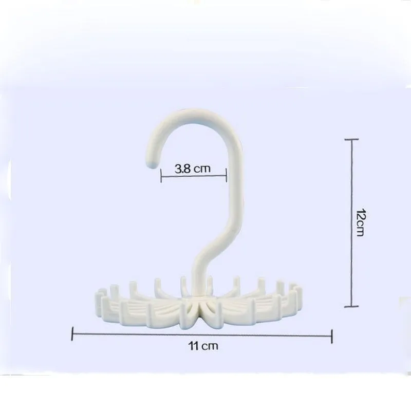 Регулируемый 20 Крюк вращающийся ремень стойка шарф Органайзер для мужчин Галстук Вешалка Вмещает#1571