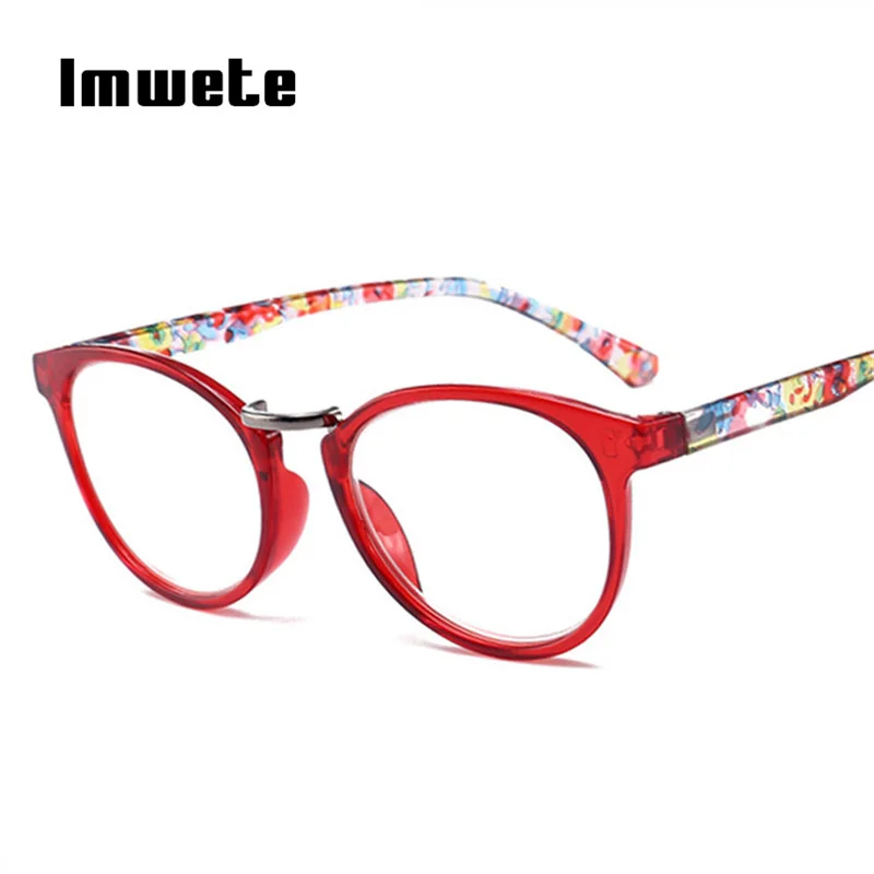 

Imwete Printed Legs Reading Glasses Men Women Spring Hinge Rectangular Fashion Presbyopic Reading Glasses Frame Unisex +1.0 2.0