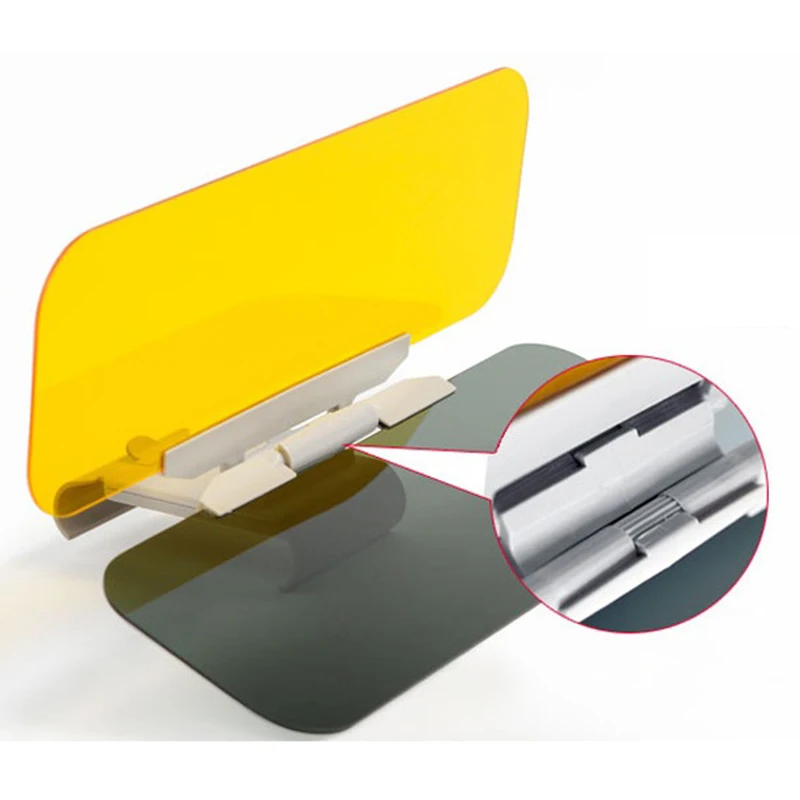 HD Car Sun Visor Goggles For Driver Day & Night Anti dazzle Mirror Sun