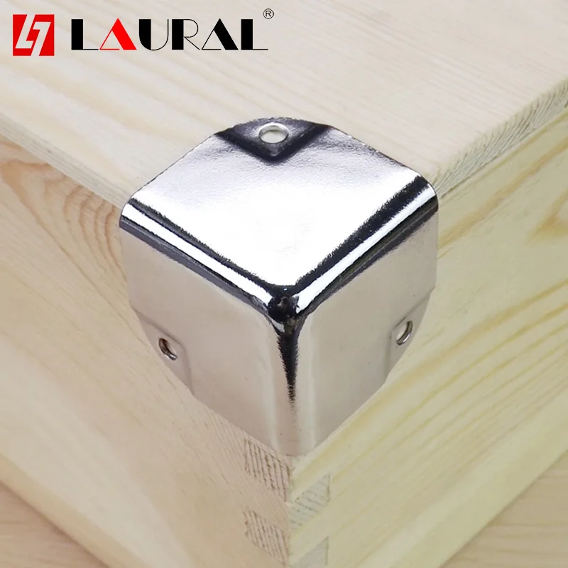 

Furniture Wrap Angle Large Metal Square Edging Tool Aluminum Alloy Box Pressure Angle Three Bread Corner Protection Angle