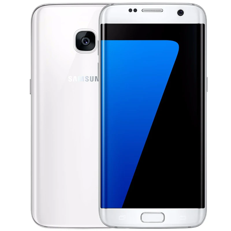 Мобильный телефон samsung Galaxy S7 Edge Android 4G LTE 5," 12 МП 4 Гб ОЗУ 32 ГБ/64 Гб ПЗУ NFC gps смартфон - Цвет: White