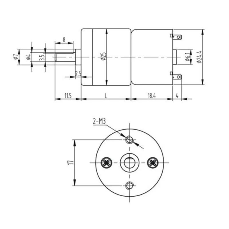 Bringsmart JGA25-310 alto par de torsión 12 V DC engranaje Motor reductor Reversible 6 V Micro Motor alto par piezas inteligentes DIY Bringsmart JGA25-310 alto par de torsión 12 V DC engranaje Motor reductor Reversible 6 V Micro Motor alto par piezas inteligentes DIY