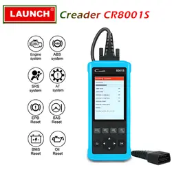 Старт Creader 8001 S OBD2 код читателя инструмент диагностики четыре системы Полный obdii функции CR8001 S диагнозы OBD 2 сканер EOBD