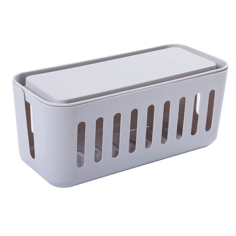 

ZW040 Creative collection box Cablebox Power wire cable box Desk top power line socket data line storage box 31*14*14cm