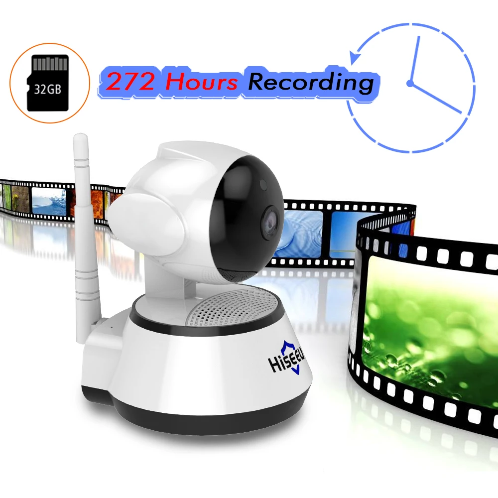 spesifikasi Hiseeu 720 P 1080 P Ip Kamera 2MP Wi fi Nirkabel Kamera Keamanan CCTV Kamera Keamanan WIFI IP Bayi monitor Two Way Audio P2P