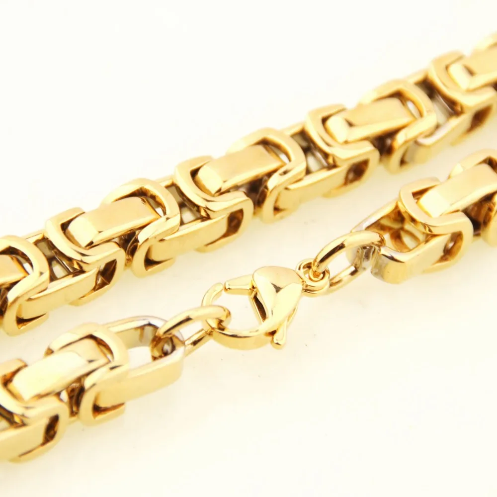 Men's Gold Stainless Steel Chain #2