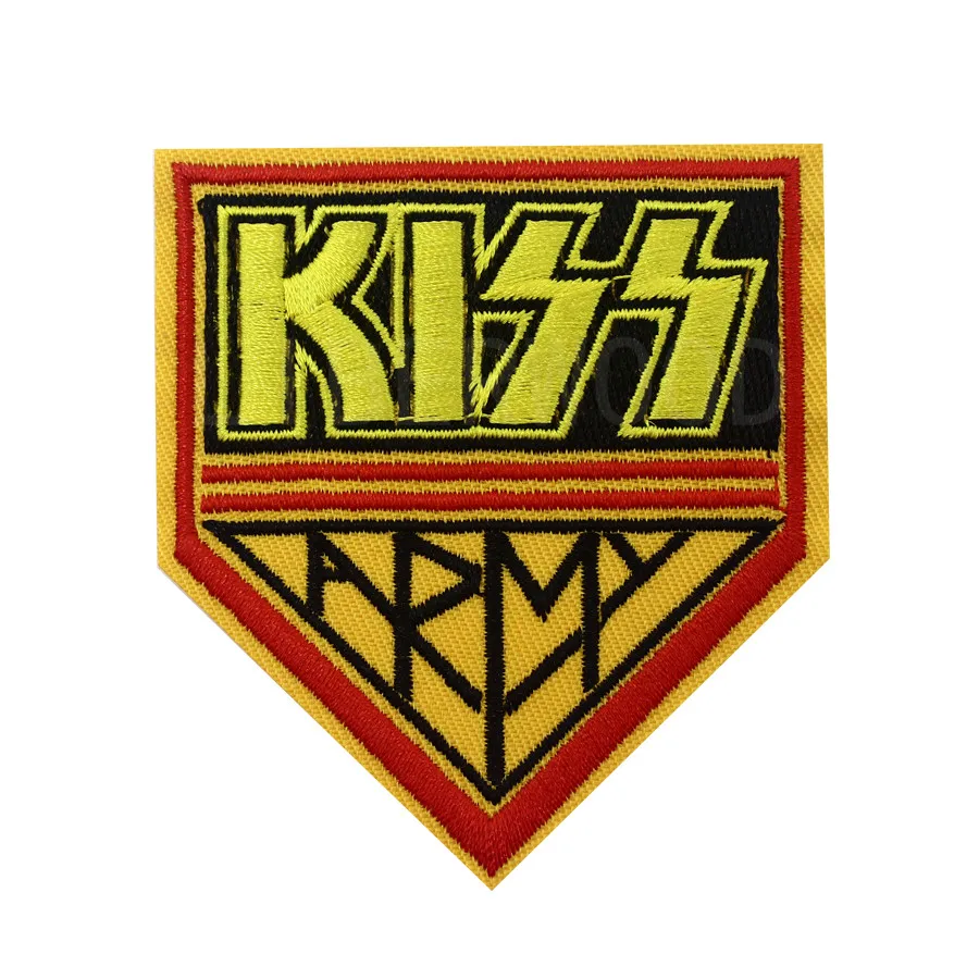 

KISS ARMY PATCH KISS BAND ROCK ROLL BIKER PUNK APPLIQUE BADGE EMBLEM