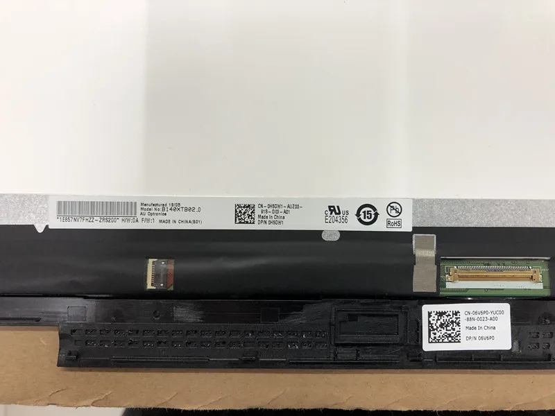 Спот абсолютно для Dell 5481 5482 P93G сенсорная сборка LCD B140XTB02.0