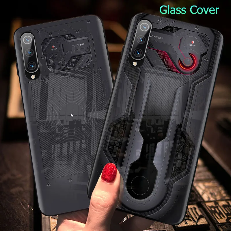 

Xiaomi mi 9 Case Cover Hard Anti-Knock for xiaomi mi9 mi 9 mi 8 mi8 se explorer Lite mix 2s mix 3 mix3 Tempered Glass Back Cover