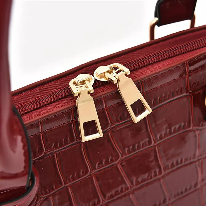  Fashion Women Wild Crocodile Pattern Handbag Crossbody Messenger Shoulder Bag bolso mujer sac a main torebki damskie 40AP1221