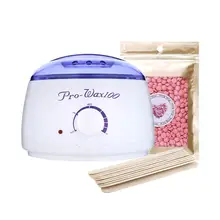 Горячая парафин воск Эпилятор удаление волос тела Женский депилятор Спа Руки Ноги депилятор машина воск нагреватель с воском