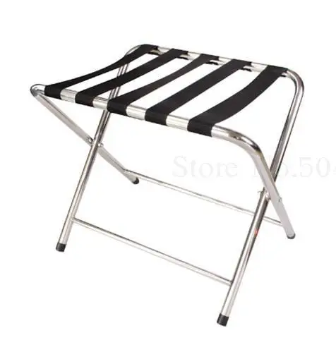 Hotel luggage rack stainless steel rack hotel room folding luggage clothing tray rack home office - Цвет: VIP 6