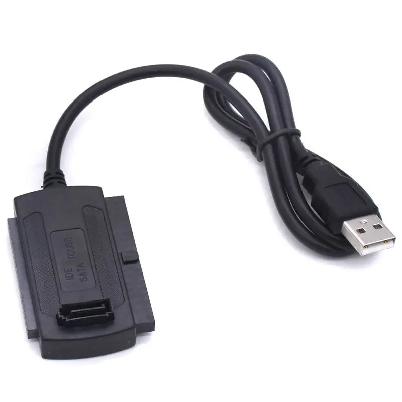 USB к IDE SATA три линии легкого привода usb2.0 Внешний жесткий диск Оптический приводной