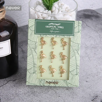 

Stationery Green Planting Series Moulding Studs Flamingos Cactus Cork Nails Pin Board Cork Thumb Tack Push Pins Office Pins