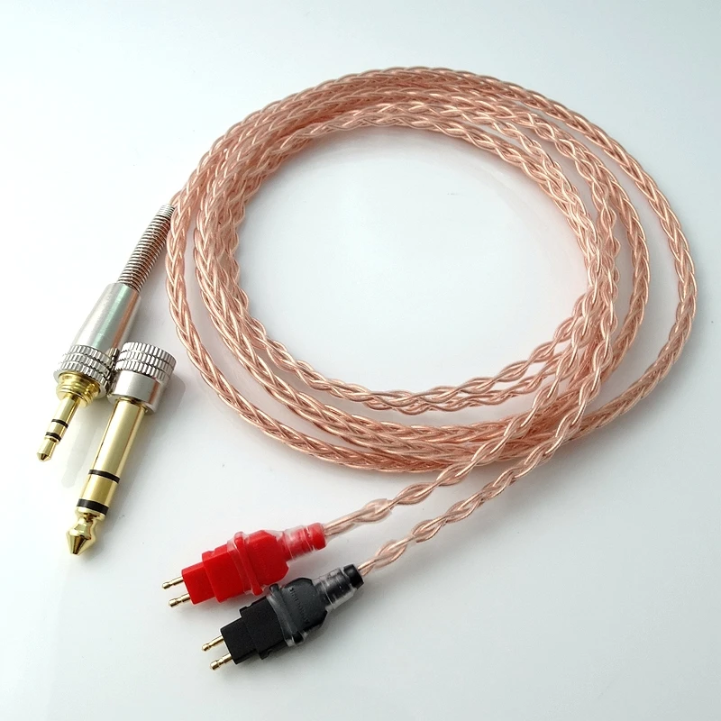 1 5 м футов DIY Hi end HIFI 8 ядер 5n Pcocc медный кабель для наушников Sennheiser HD580 HD600 HD650|headphone