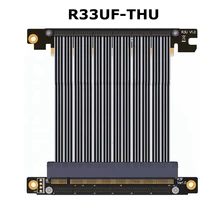 Ультра тонкий GPU Графика карты удлинитель PCIe 3,0×16 Extender riser Card PCI-e 16x гибкий кабель 30 см 1FT для W1 ITX корпус