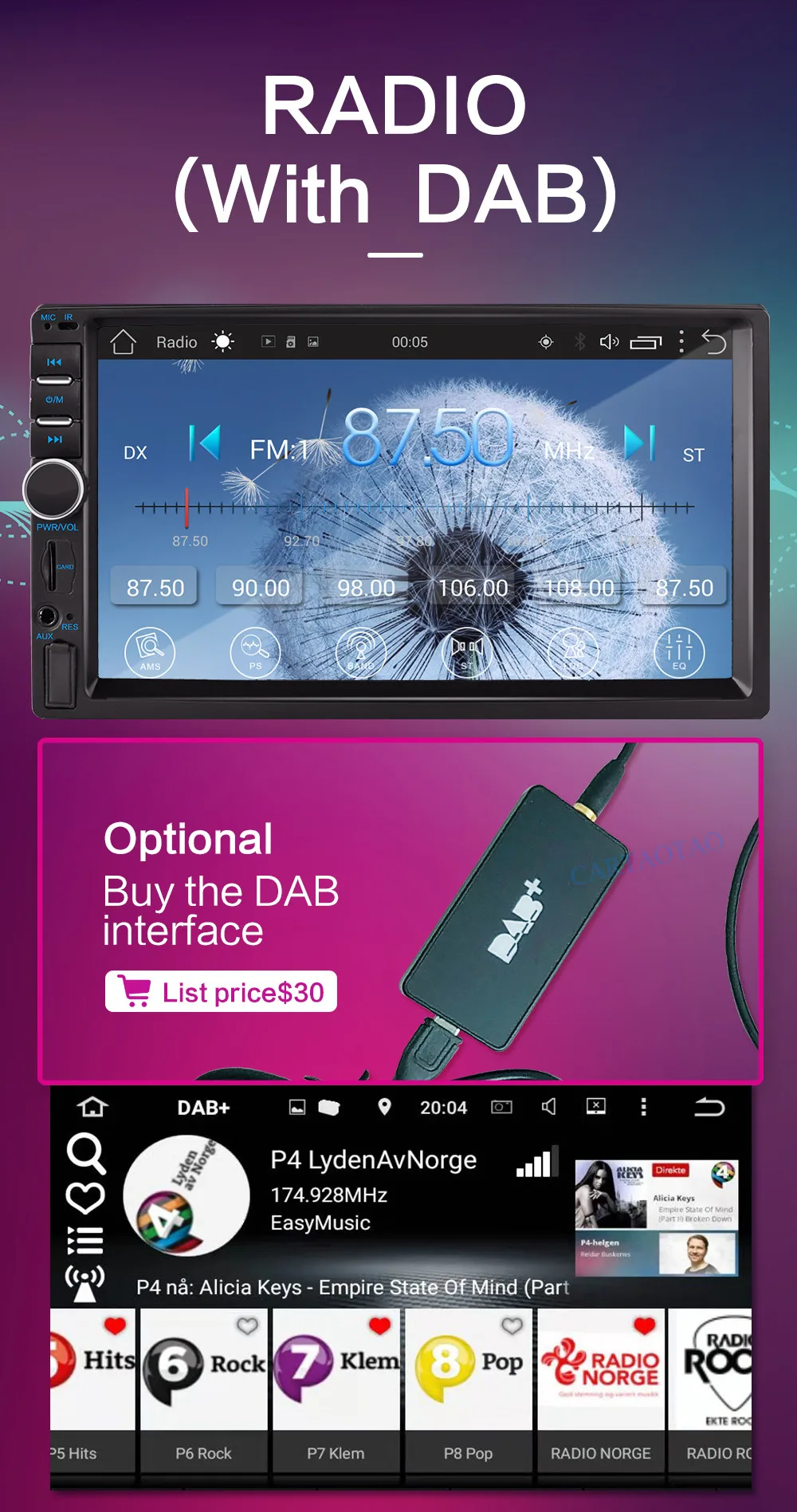 Android 8,1 Универсальный 2 Din Автомобильный мультимедийный плеер авторадио mp5 " навигация с сенсорным экраном gps WiFi плеер Автомобильный
