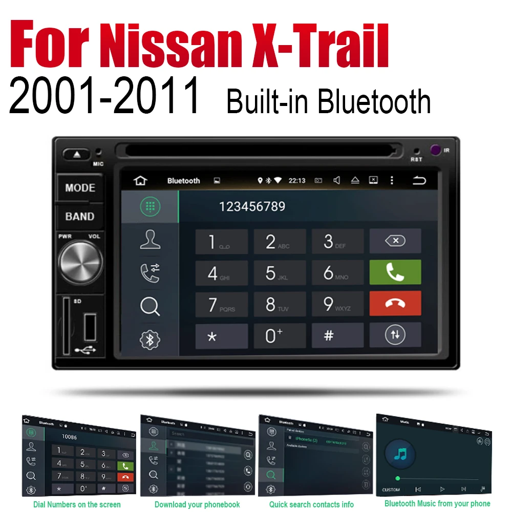 Android автомобильный DVD gps Navi для Nissan X-Trail 2001~ 2011 плеер навигация WiFi Bluetooth Мультимедиа система аудио стерео эквалайзер