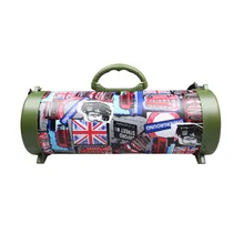 Открытый портативный Bluetooth динамик сабвуфер светодиодный светильник Многофункциональный высокое качество стерео микрофон динамик#10