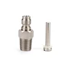 New Paintball Air Gun Airsoft PCP HPA/N2 8mm Air Tank Regulator Quick Plug With One Way Foster Stainless Steel Fill Nipple Kit ► Photo 3/4