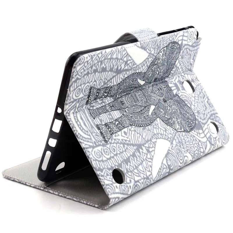 

High Quality Cartoon Print Style Stand with Card Holder PU Leather Case Cover For Samsung Galaxy Tab A 8.0 T350 T351 P350 Tablet