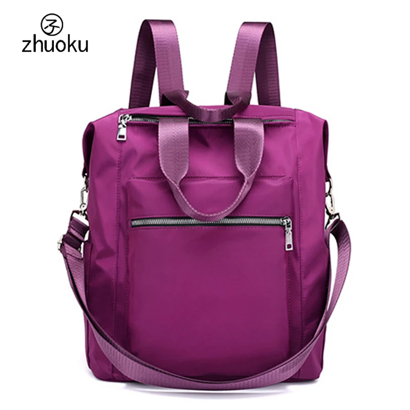 

aliexpress Women waterproof backpack travel Large capacity Mommy backpack Bags,bookbags for teenage girls black nylon bagpack