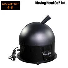 Gigertop круглый Форма повернуть Co2 ткацкий станок импорт электромагнитный клапан 360 градусов по горизонтали/180 градусов качели вертикальной производительности