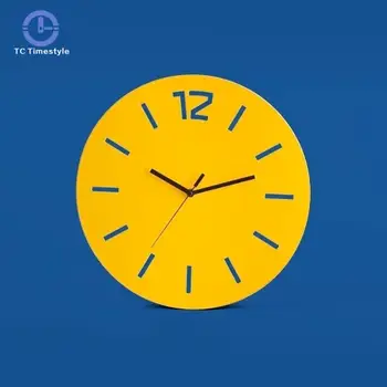 

Wall Clock Creative Quartz Mute Modern Minimalist Wrought Iron Nordic Electronic Wall Clocks Home Decoration Accessories