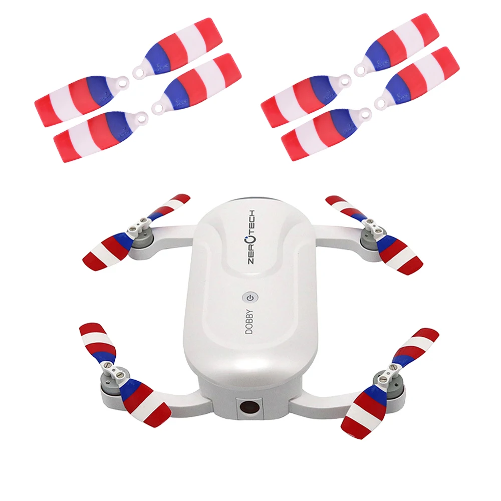 

4Pcs/1Set Quick Release Low Noise Mute Propeller Props Blade A B Propellers with Removal Tools for ZEROTECH Dobby Pocket Drone