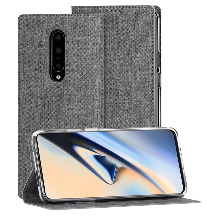 

For Oneplus 7 PRO Phone Case Wallet Soft Shockproof Flip Leather Protective Cover for Oneplus 7 Anti-fall Fashion Magnet case