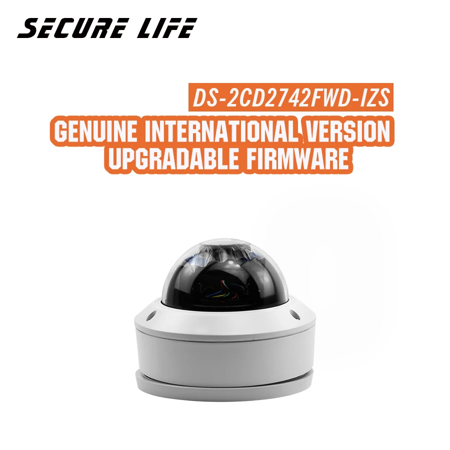 Free shipping english version DS-2CD2742FWD-IZS Audio, POE 4MP WDR Vari-focal Motorized Lens Dome Network IP Camera IK10 Free shipping english version DS-2CD2742FWD-IZS Audio, POE 4MP WDR Vari-focal Motorized Lens Dome Network IP Camera IK10