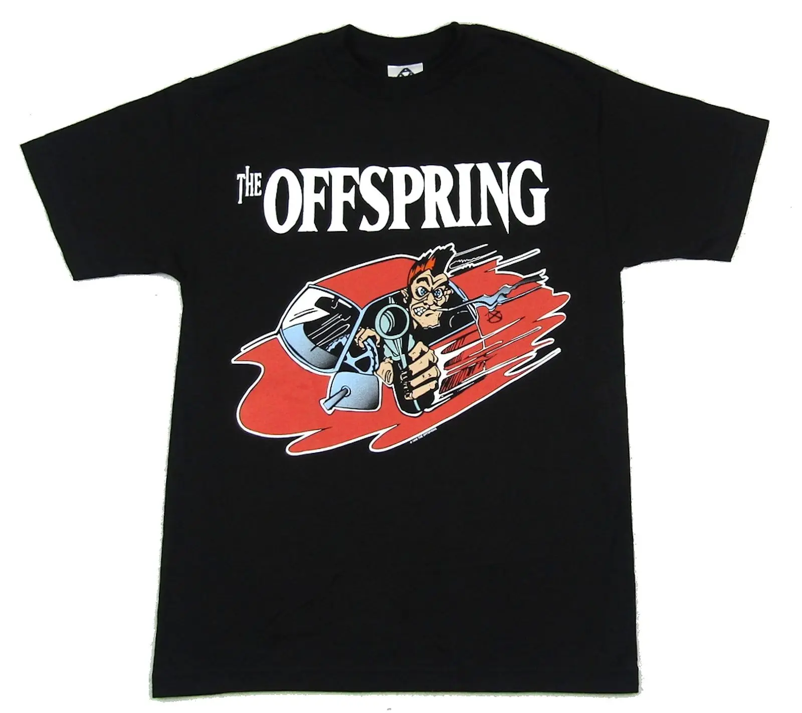 

Offspring Stupid MF Black T Shirt New Official NOS 1998 Vintage Band Merch Summer Casual Man T-Shirt Good Quality Top Tee