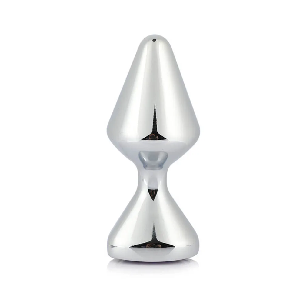 Anal Beads Stainless Steel Metal Heart Anal Plug Dildo Prostate Massager Erotic Sex Toys Products B