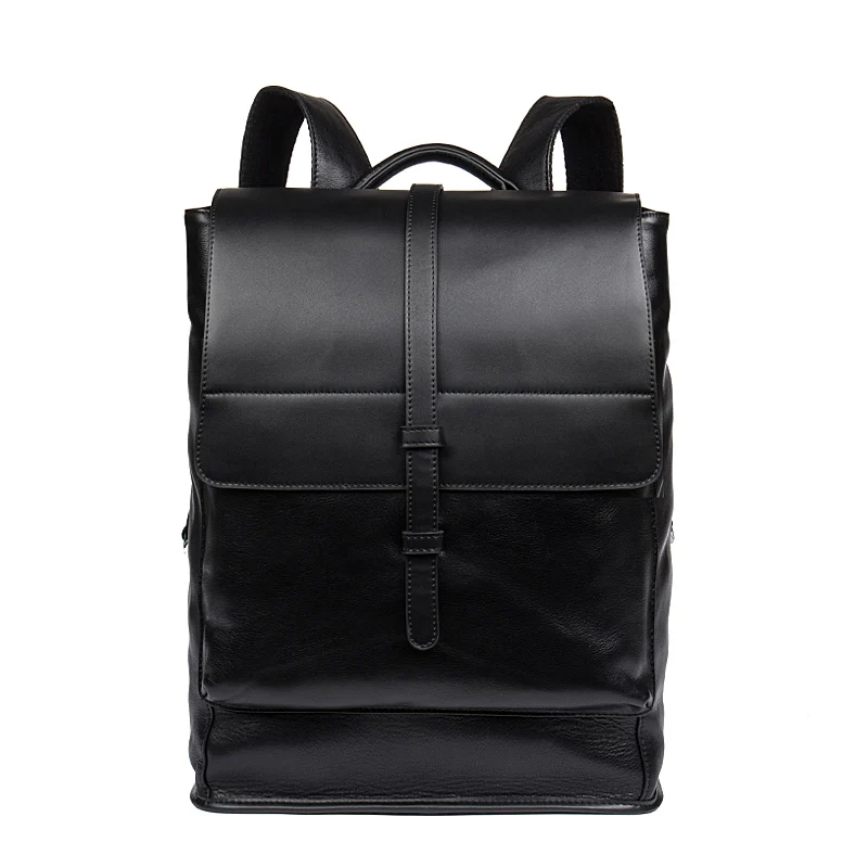 

Soft Genuine Leather Backpack Student Schoolbags Fashion Men Business Rucksack Bag Men Travel Bags for Teenagers Backpacks