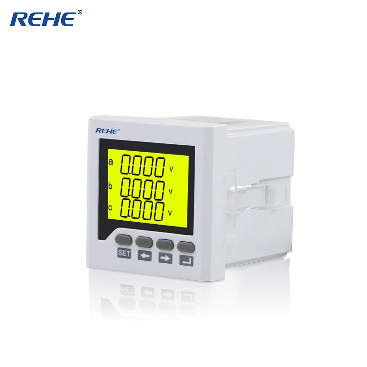 REHE RH-3D6Y 72*72 мм интеллектуальный аналоговый AC DC Hz мультиметр lcd