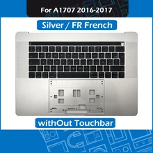 Серебряный A1707 Топ чехол для Macbook Pro retina 1" A1707 Подставка для рук с FR Французская клавиатура Замена год