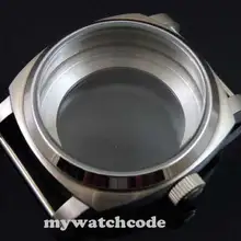 44 мм 316L нержавеющая сталь чехол для часов лук стекло для 6497 6498 движение 18