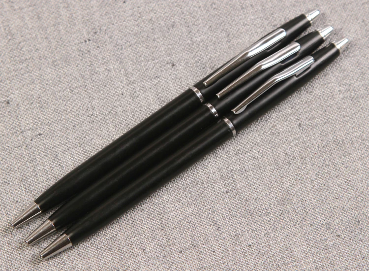 

Promarker Good/Gel to soul Supplies Hot Quality Ballpoint Pen High Quality Silver And Golden Clip Roller Ball Pen DIY LOGO